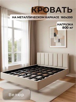 {{productViewItem.photos[photoViewList.activeNavIndex].Alt || productViewItem.photos[photoViewList.activeNavIndex].Description || 'Парящая двуспальная кровать 160x200 см с мягким изголовьем "Лепестки"'}}