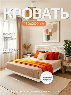 {{productViewItem.photos[photoViewList.activeNavIndex].Alt || productViewItem.photos[photoViewList.activeNavIndex].Description || 'Кровать парящая металлическая 160х200 см, двуспальная, Штейн Светлый'}}