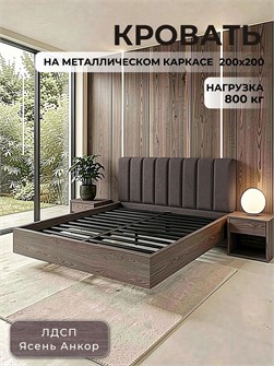 {{productViewItem.photos[photoViewList.activeNavIndex].Alt || productViewItem.photos[photoViewList.activeNavIndex].Description || 'Кровать Престиж с мягким изголовьем, 200х200, ЛДСП Ясень Анкор, цвет изголовья Remy 85'}}