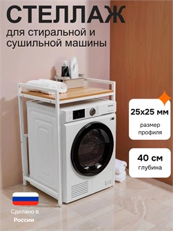 {{productViewItem.photos[photoViewList.activeNavIndex].Alt || productViewItem.photos[photoViewList.activeNavIndex].Description || 'Стеллаж металлический для стиральной машины и сушильной машины напольный белый/дуб золотистый глубина 40 см'}}
