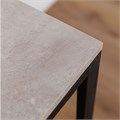 Стол письменный, офисный, компьютерный Георг, Серый, 140х60х75см 142П