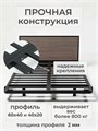 Кровать парящая металлическая 140х190 см, двуспальная, Ясень Анкор 386ЯсеньАнкор