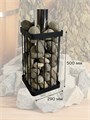 Сетка для камней для бани и сауны, квадратная 50 см. Разборная. СК500