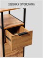 Стеллаж-шкаф MODERN для ванной для стиральной машины, этажерка для ванной, 98х45х91 см, Дуб Вотан 341ДВ