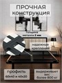 Кровать металлическая с мягким изголовьем, 160х190 см, цвет изголовья Connect 01 290Ч
