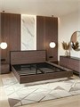 Кровать Престиж двуспальная 180х200, Ясень Анкор 378ЯсеньАнкор