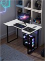 Стол компьютерный, игровой, офисный, белый 408Б