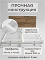 Кровать парящая металлическая 180х200 см, двуспальная, Дуб Самдал 283ДубСамдал