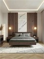 Кровать Престиж двуспальная 180х200, Ясень Анкор 378ЯсеньАнкор