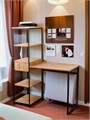 Стол письменный, офисный, компьютерный, Лофт, Дуб Вотан, 105х50х75 см 107