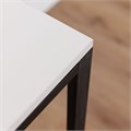 Стол письменный, офисный, компьютерный Георг, Белый, 140х60х75см 144