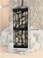 Сетка для камней для бани и сауны, квадратная 60 см. Разборная. СК600
