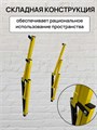 Стеллаж металлический настенный, полки для хранения 154Ж
