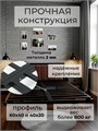 Кровать металлическая с мягким изголовьем, 160х200 см, цвет изголовья Remy 32 396Ч